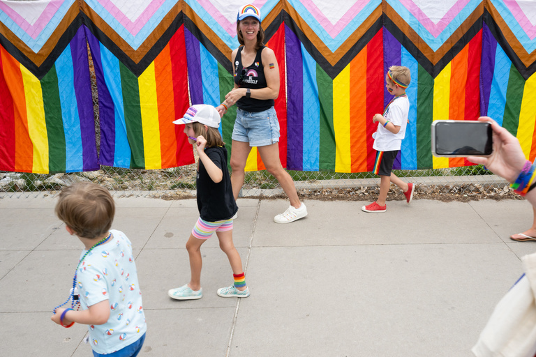 Iowa City Pride parade 2024