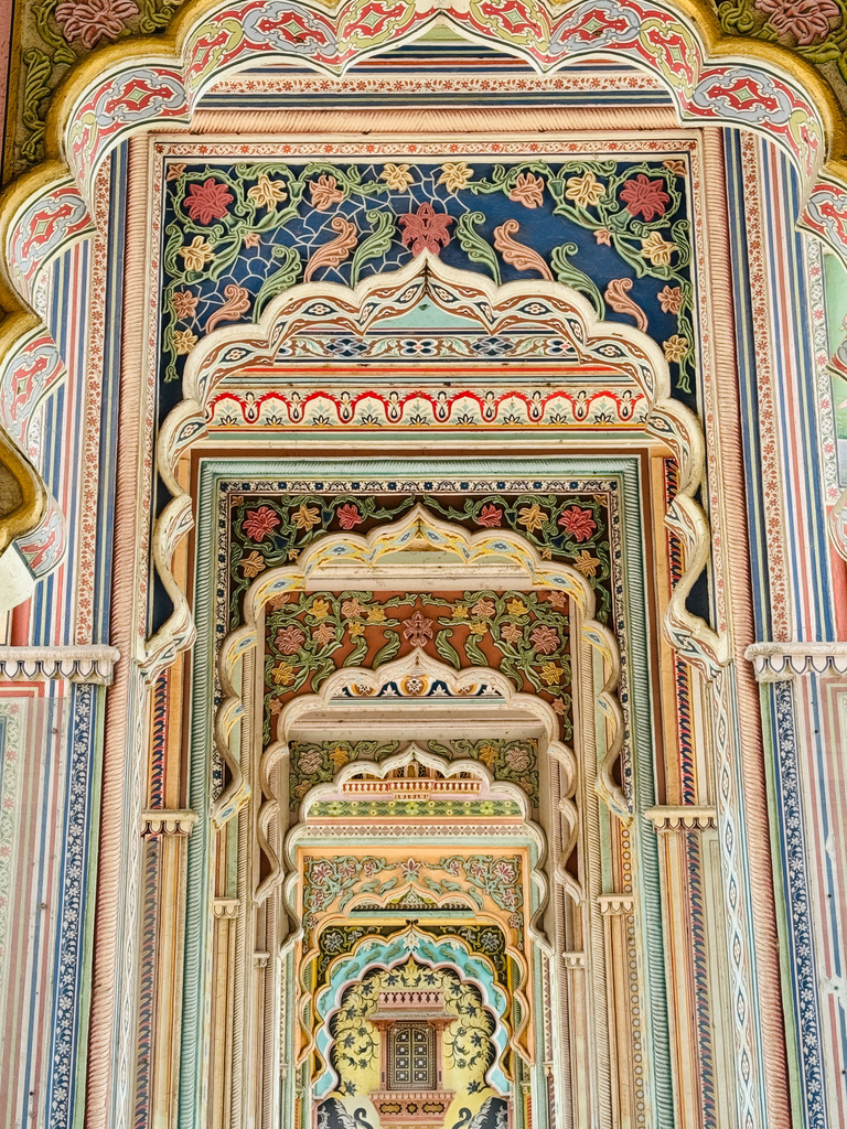 A monument in Patrika Gate in Rajasthan, India