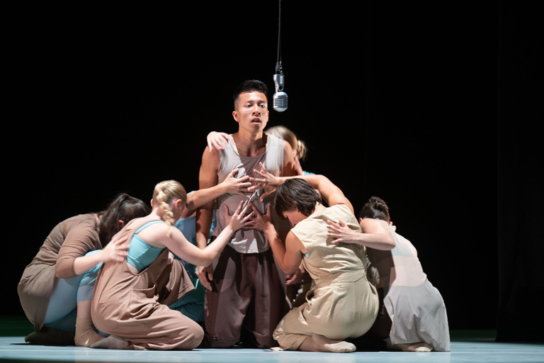 Tyler Phi performing at Dance Gala