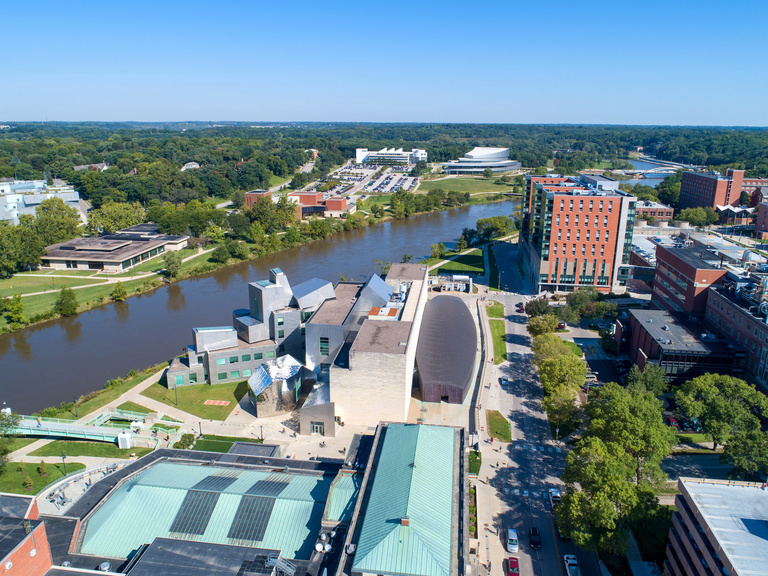 An aerial view of IATL
