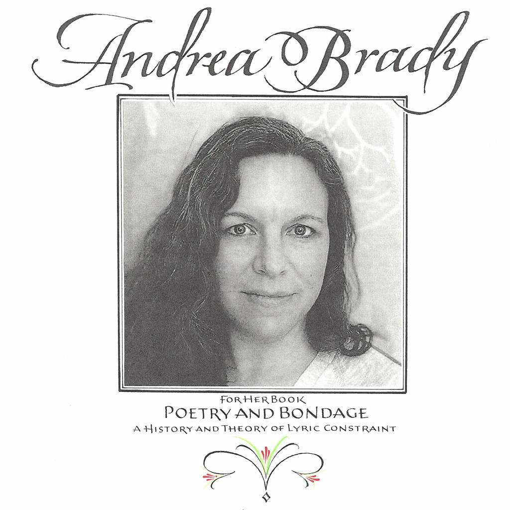 Andrea Brady receives the 2025 Truman Capote Award, followed by a reception promotional image