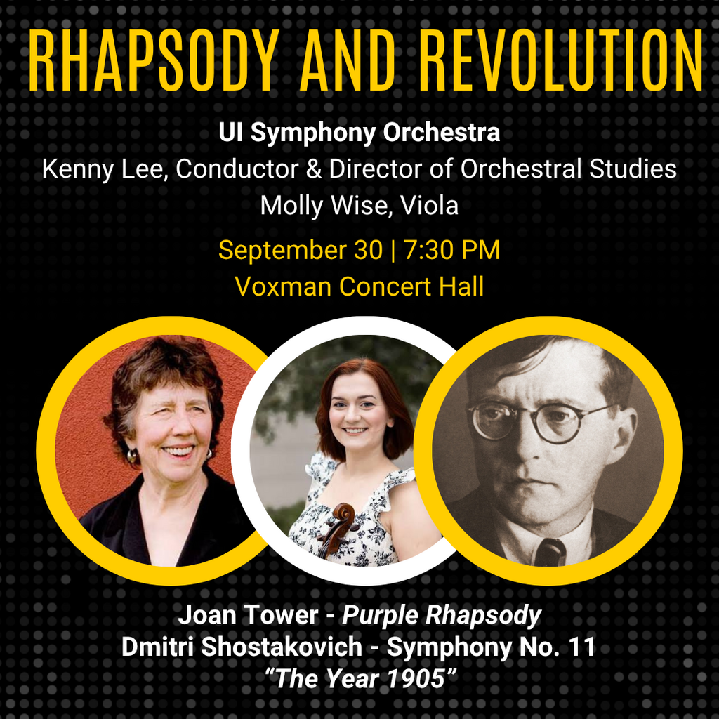 UI Symphony Orchestra Present Rhapsody & Revolution promotional image