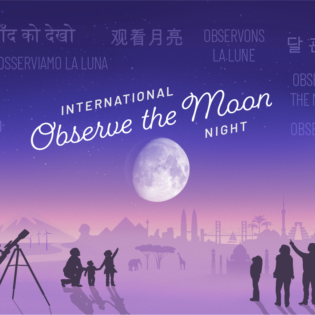 International Observe the Moon Night - Van Allen Observatory promotional image