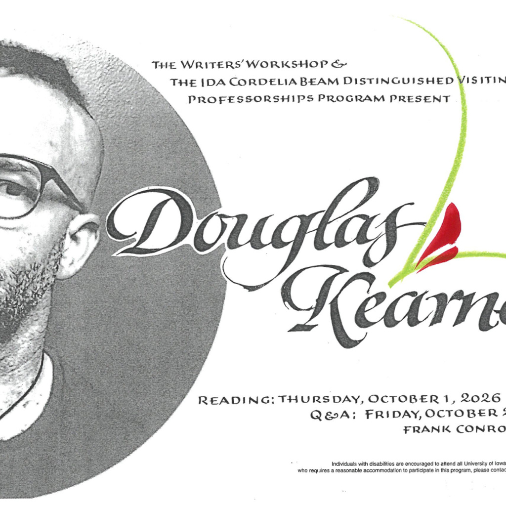 Douglas Kearney: Reading promotional image