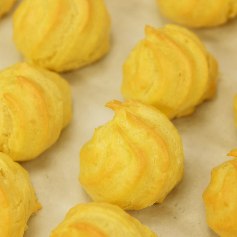 Little yellow eclairs.