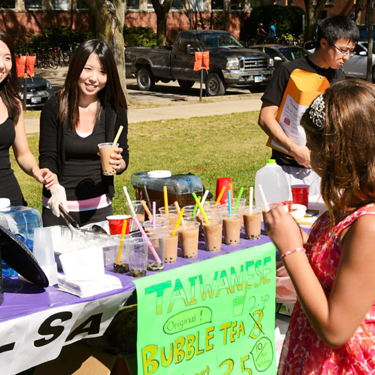 Taiwanese Student Association bubble tea
