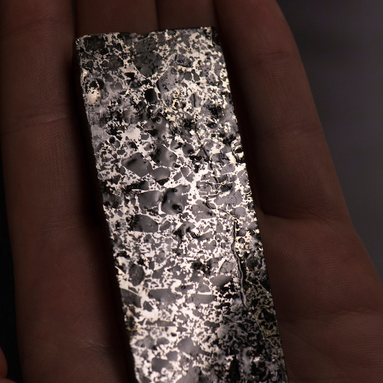 meteorite detail