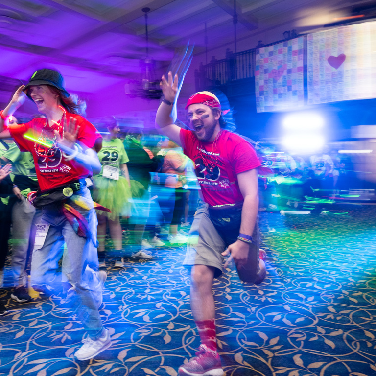 This year's morale captains make their DM29 debut with the morale dance.