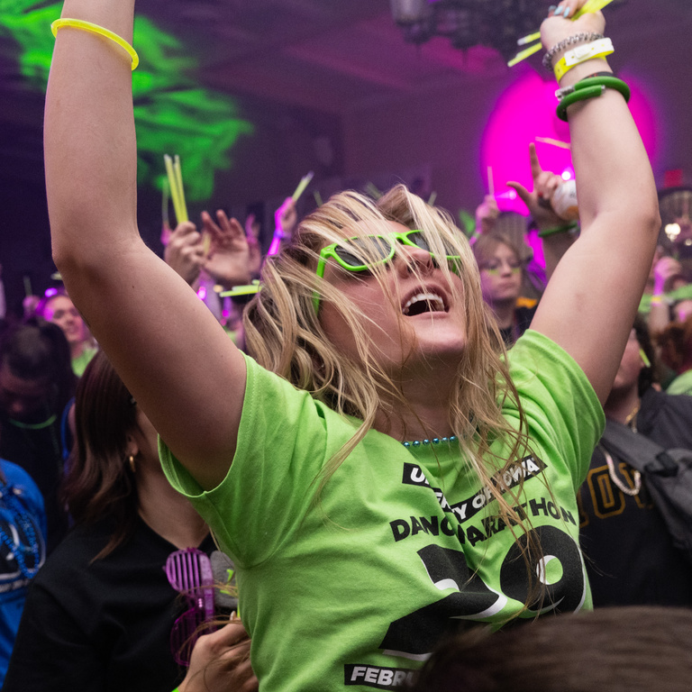 Dance Marathon is an event where you can dance like nobody is watching.