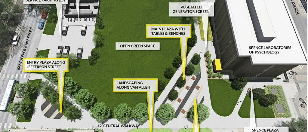 UI to create green space in former Seashore Hall location