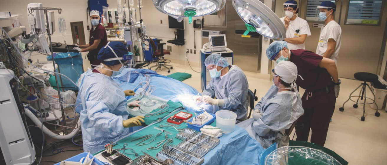 Photo of cochlear implant operating room