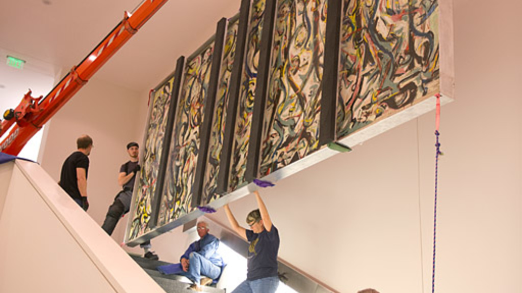 Jackson Pollock's Mural