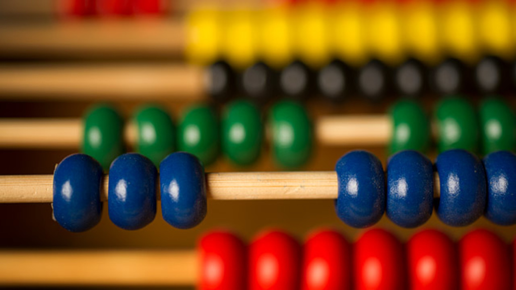 Colorful abacus.