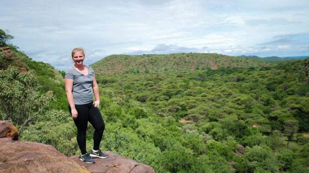 UI student Haley Church studying abroad in Botswana