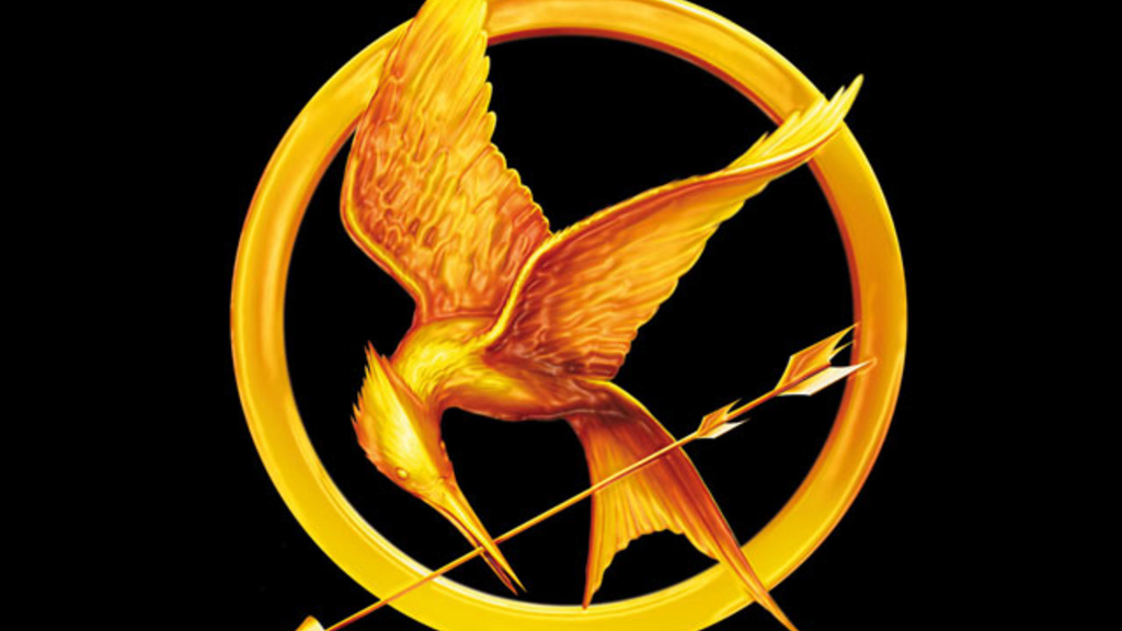 Gold symbol from The Hunger Games book jacket