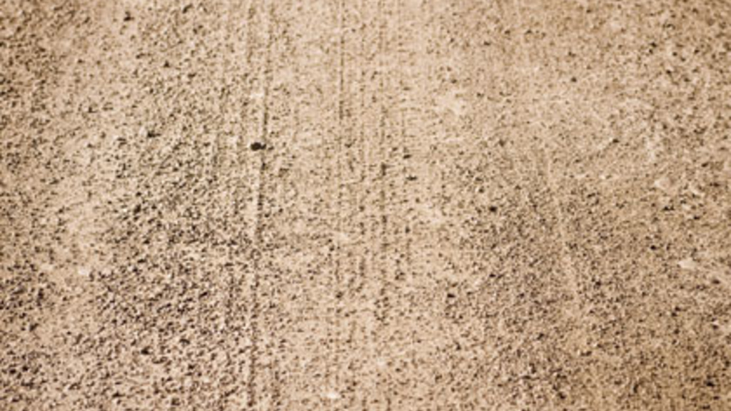 Detail of a dirt road