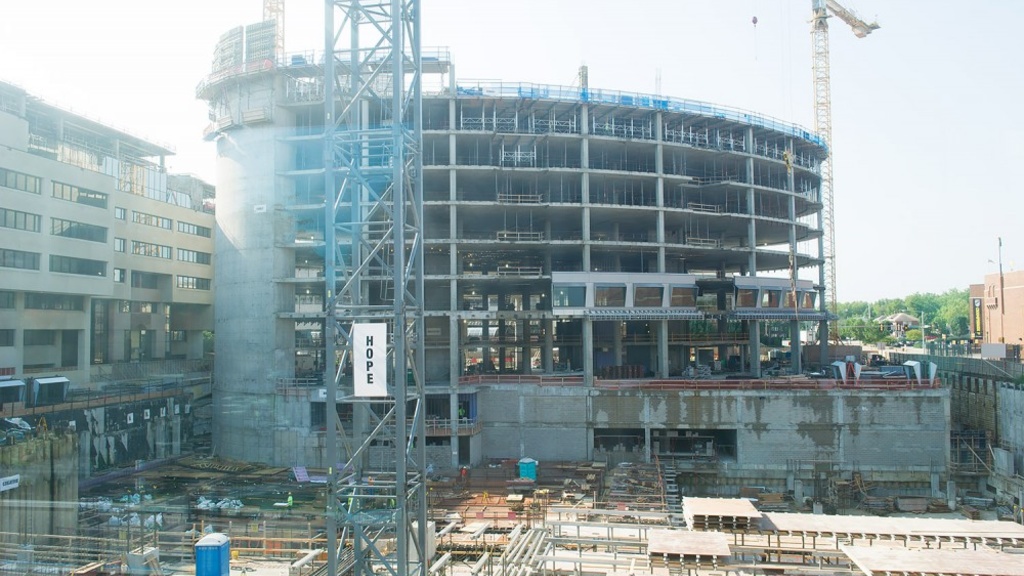 Building under construction