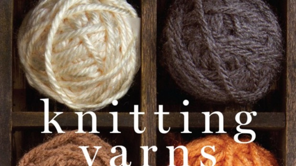 Balls of knitting yarns of various colors