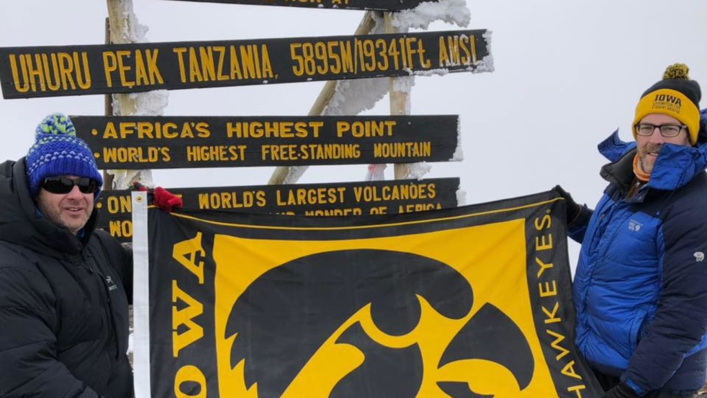 kenneth brown at killimanjaro summit