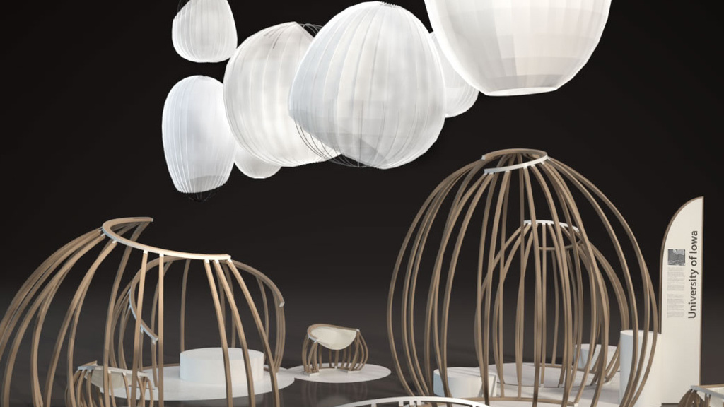 “Ecosystem in the Design Processes,” an exhibition by the University of Iowa 3-D Design program