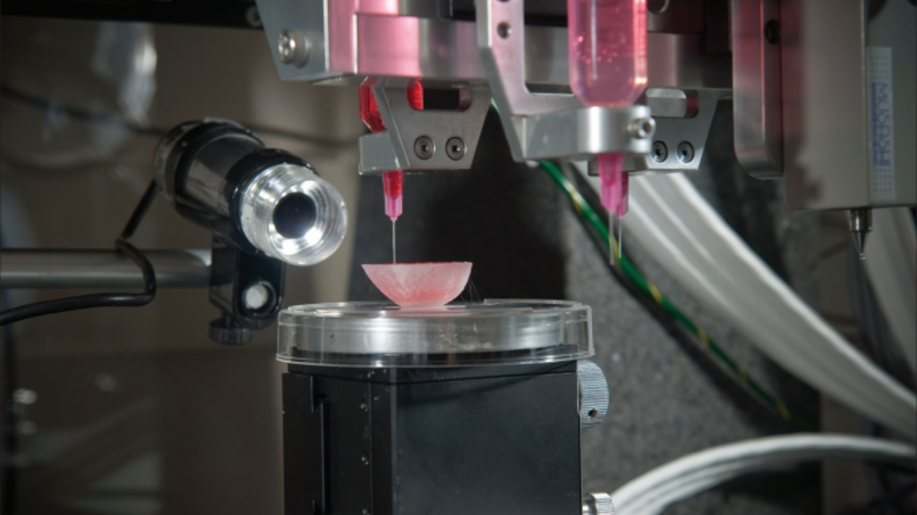 biomedical machinery, a 3-D printer