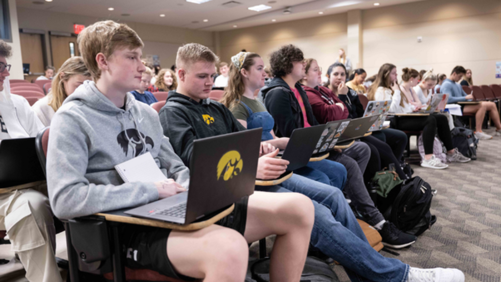 Students in lecture